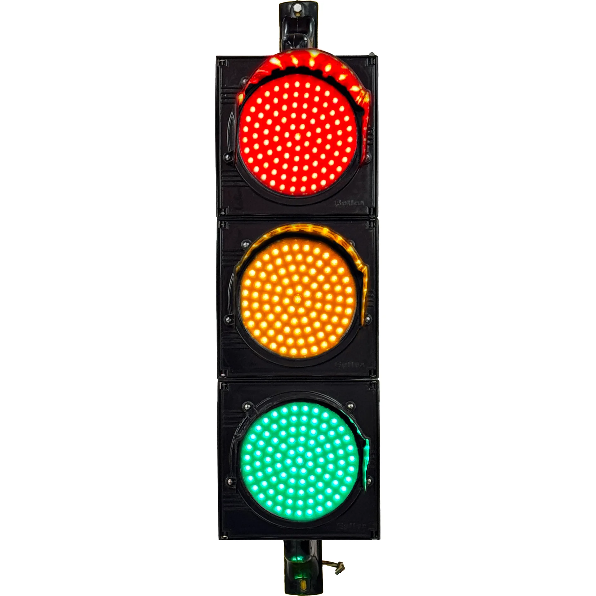 Semáforo vehicular D=200mm Semaforo fijo de 200 mm